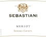 Sebastiani Sonoma County Merlot 2011 Front Label