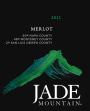 Jade Mountain Merlot 2011 Front Label