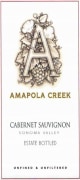 Amapola Creek Estate Cabernet Sauvignon 2011 Front Label
