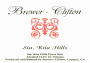Brewer-Clifton Sta. Rita Hills Pinot Noir 2011 Front Label