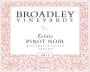 Broadley Estate Pinot Noir 2011 Front Label