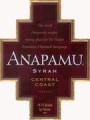 Anapamu Syrah 2000 Front Label