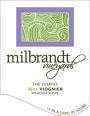 Milbrandt The Estates Viognier 2011 Front Label