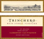 Trinchero Main Street Vineyard Cabernet Sauvignon 2011 Front Label