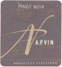 A.P. Vin Rosella's Vineyard Pinot Noir 2011 Front Label