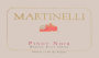 Martinelli Russian River Pinot Noir 2011 Front Label