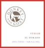 Donkey & Goat  El Dorado Syrah 2011 Front Label