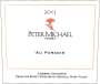 Peter Michael Au Paradis 2011 Front Label