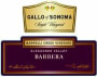 Gallo of Sonoma Barelli Creek Vineyard Barbera 1999 Front Label