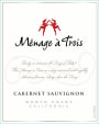 Menage a Trois Cabernet Sauvignon 2011 Front Label
