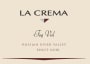 La Crema Fog Veil Pinot Noir 2012 Front Label