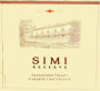 Simi Reserve Cabernet Sauvignon 2012 Front Label