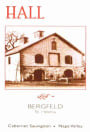 Hall Bergfeld Cabernet Sauvignon 2012 Front Label