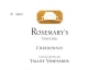 Talley Rosemary's Vineyard Chardonnay 2012 Front Label
