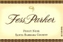 Fess Parker Santa Barbara County Pinot Noir 2012 Front Label