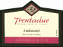 Trentadue Zinfandel 2012 Front Label