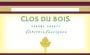 Clos du Bois Cabernet Sauvignon 1999 Front Label