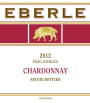 Eberle Chardonnay 2012 Front Label