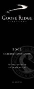 Goose Ridge Cabernet Sauvignon 2005 Front Label