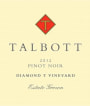 Talbott Diamond T Vineyard Pinot Noir 2012 Front Label