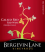 Bergevin Lane Calico Red 2012 Front Label