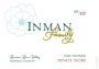 Inman Family OGV Olivet Grange Vineyard Pinot Noir 2012 Front Label