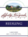 Liberty Vineyards & Winery Riesling 2014 Front Label