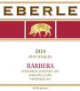 Eberle Barbera 2010  Front Label