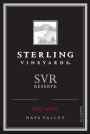 Sterling SVR Reserve 2012 Front Label