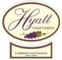 Hyatt Cabernet Sauvignon 1998 Front Label
