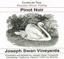 Joseph Swan Cuvee de Trois Pinot Noir 2012 Front Label