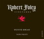 Robert Foley Vineyards Petite Sirah 2012 Front Label