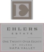 Ehlers Estate One Twenty Over Eighty Cabernet Sauvignon 2012 Front Label