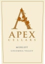 Apex Merlot 2012 Front Label