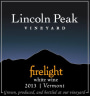 Lincoln Peak Vineyard Firelight 2013 Front Label