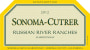 Sonoma-Cutrer Russian River Ranches Chardonnay 2012 Front Label