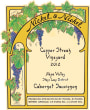 Nickel & Nickel Copper Streak Cabernet Sauvignon 2012 Front Label