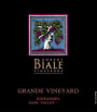 Robert Biale Vineyards Grande Vineyard Zinfandel 2012 Front Label