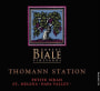 Robert Biale Vineyards Thomann Station Petite Sirah 2012 Front Label