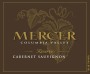 Mercer Estates Reserve Cabernet Sauvignon 2012 Front Label