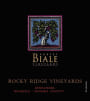 Robert Biale Vineyards Rocky Ridge Vineyard Zinfandel 2013  Front Label