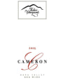 Fisher Vineyards Cameron 2005 Front Label