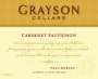 Grayson Cellars Cabernet Sauvignon 2012 Front Label