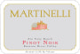 Martinelli Zio Tony Ranch Pinot Noir 2012 Front Label