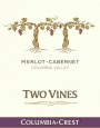 Two Vines Merlot Cabernet 2012 Front Label