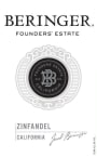 Beringer Founders' Estate Zinfandel 2013 Front Label