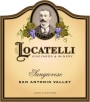 Locatelli Vineyards & Winery Sangiovese 2009 Front Label