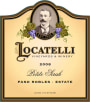 Locatelli Vineyards & Winery Petite Sirah 2008 Front Label