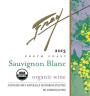 Frey NSA Organic Sauvignon Blanc 2013 Front Label