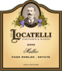 Locatelli Vineyards & Winery Malbec 2009 Front Label